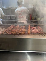 Barbecue Lamb Chicken Shish Kebab